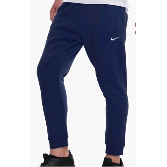 Nike Men’s Sportswear Club Fleece Tapered Joggers – Size Small (826431‑410) –EUC - Picture 1 of 12
